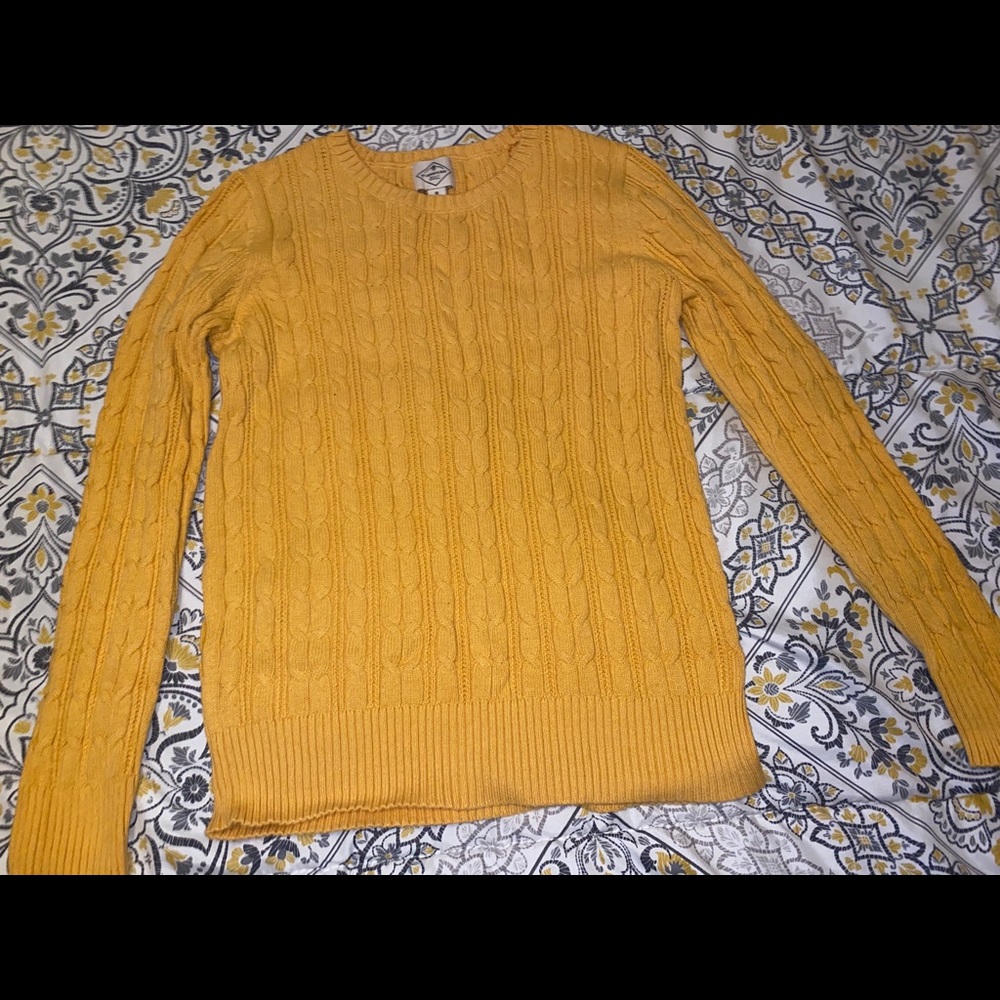 Mustard St. John’s Bay sweater